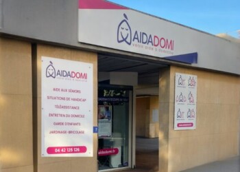 Photo de la devanture de l’agence AIDADOMI Aix-en-Provence
