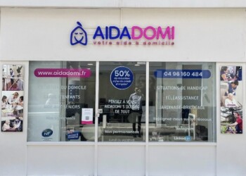 Photo de la devanture de l’agence AIDADOMI Marseille Est