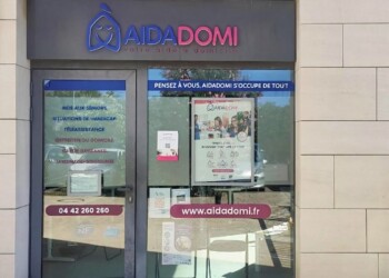 Photo de la devanture de l’agence AIDADOMI Simiane-Collongue