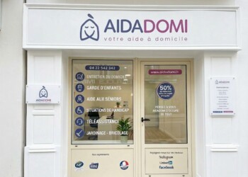 Photo de la devanture de l’agence AIDADOMI Barjols