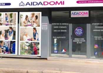 Photo de la devanture de l’agence AIDADOMI Hyères