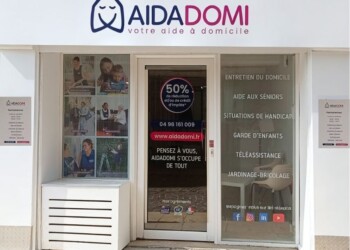 Photo de la devanture de l’agence AIDADOMI La Ciotat